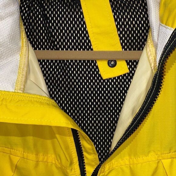 Sierra Designs Activent Men's Full Zip Waterproof Hooded Jacket Yellow Size S - Picture 9 of 10